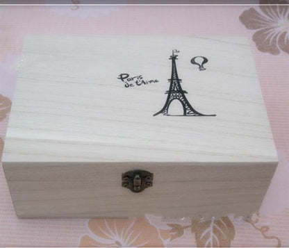 Tower Solid Wood Storage Box Storage Box