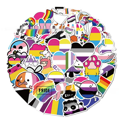 Graffiti Stickers Waterproof DIY For Laptops