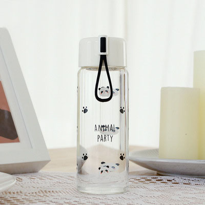 High borosilicate glass water cup