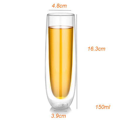 High borosilicate double glass