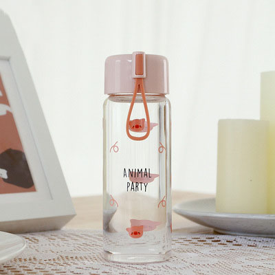 High borosilicate glass water cup