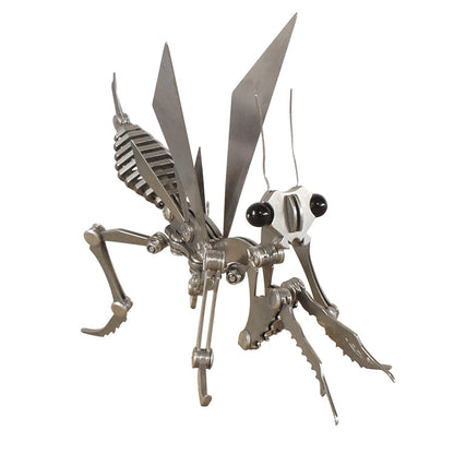Foldable Metal Mantis Model Ornaments