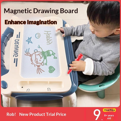 Children's Drawing Board Household Magnetic Erasable Toy For Baby Doodling